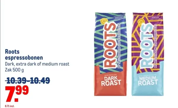 Aanbieding: Roots espressobonen