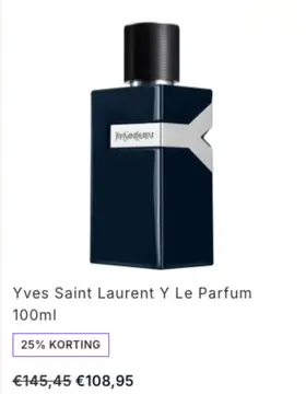 Aanbieding: Yves Saint Laurent Y Le Parfum