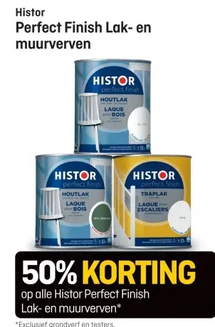Aanbieding: Perfect Finish Lak- en muurverven