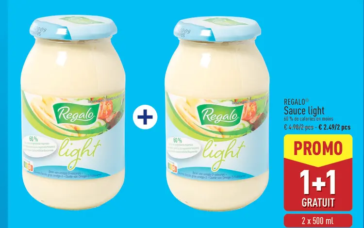 Offre: Sauce light