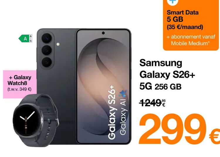 Promotie: Galaxy S26+ 5G 256 GB