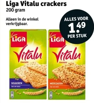 Aanbieding: Vitalu crackers