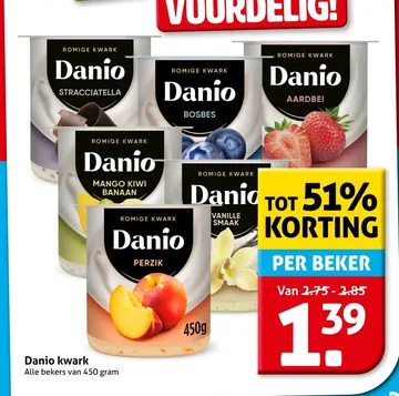 Aanbieding: Danio kwark