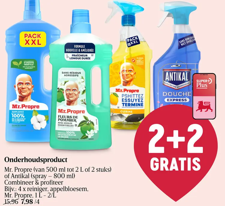 Promotie: Onderhoudsproduct