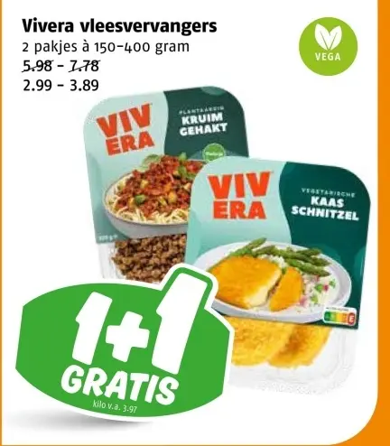 Aanbieding: Vleesvervangers