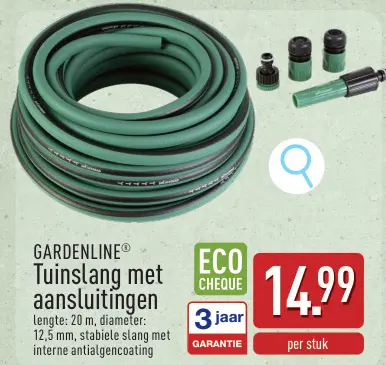 Promotie: Tuyau d'arrosage