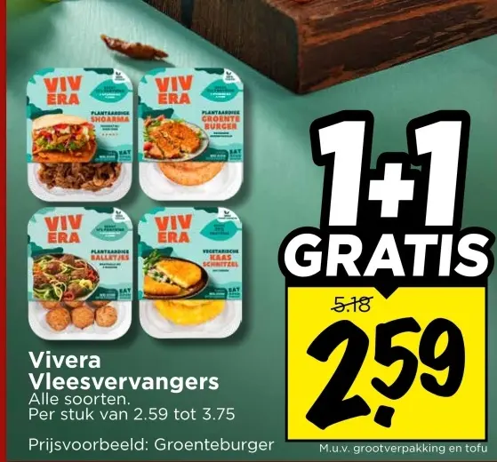 Aanbieding: Vleesvervangers