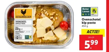 Aanbieding: Ovenschotel kip pesto
