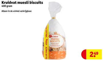 Aanbieding: Muesli biscuits