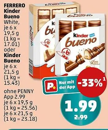 Aanbieding: Kinder Bueno