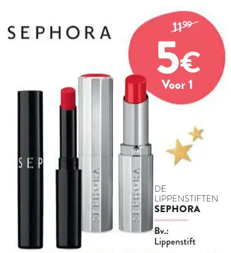 Promotie: Lippenstift