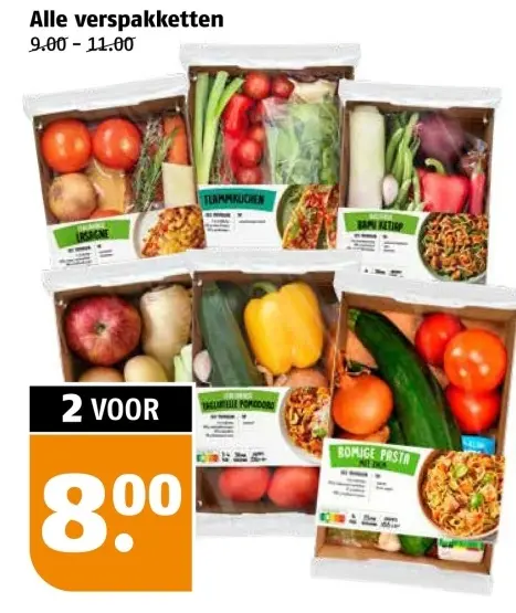 Aanbieding: Alle verspakketten