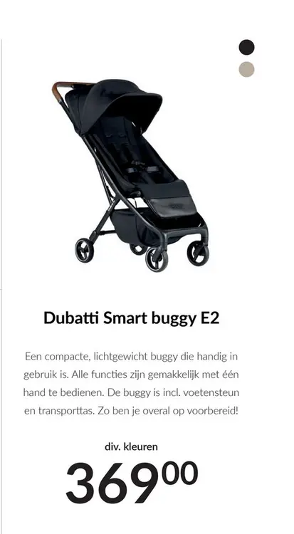 Aanbieding: Dubatti Smart buggy E2