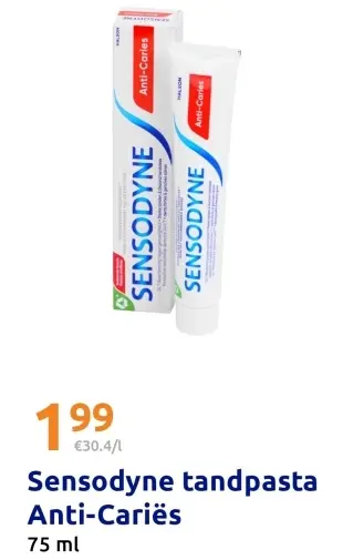 Aanbieding: Sensodyne tandpasta Anti-Cariës