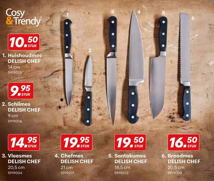 Promotie: Huishoudmes