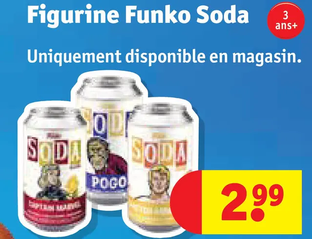 Offre: Figurine Funko Soda