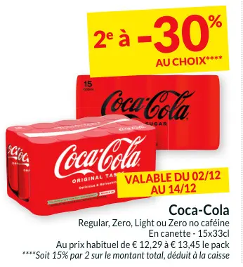 Offre: Coca-Cola