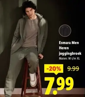 Aanbieding: Heren joggingbroek