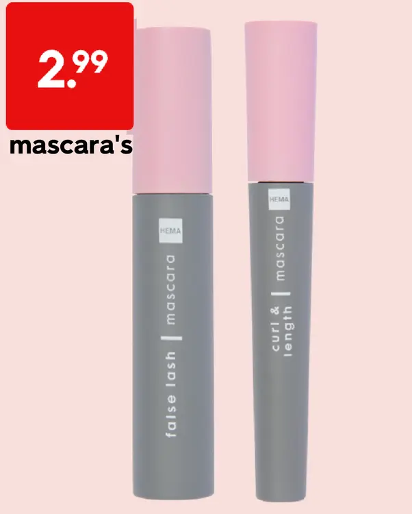 Aanbieding: mascara's