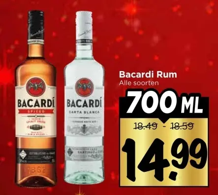 Aanbieding: Bacardi Rum