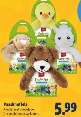 Aanbieding: Paasknuffels