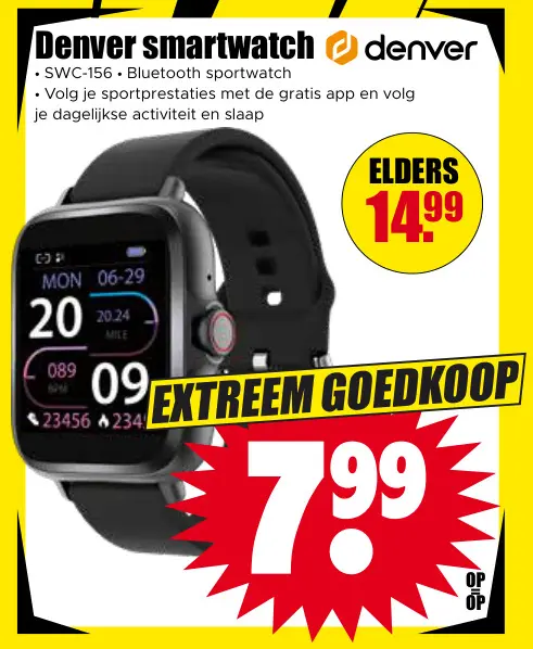 Aanbieding: Denver smartwatch