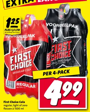 Aanbieding: First Choice Cola