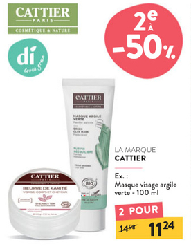 Offre: Masque visage argile verte