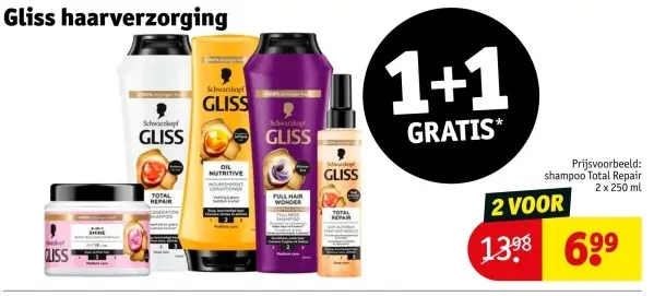 Aanbieding: Gliss haarverzorging
