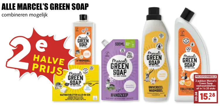 Aanbieding: Alle Marcel's Green Soap