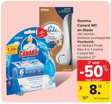 Aanbieding: Gamma Canard WC en Glade