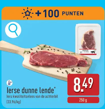 Promotie: lerse dunne lende