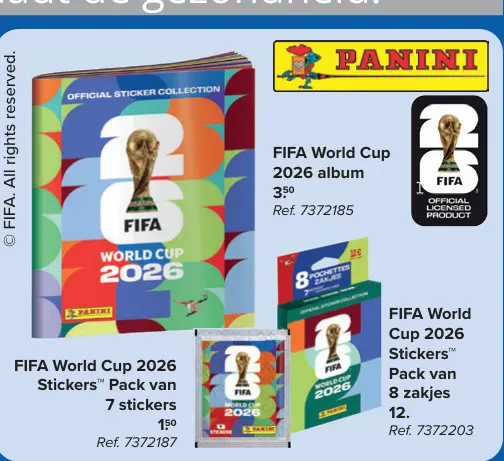 Promotie: FIFA World Cup 2026 album