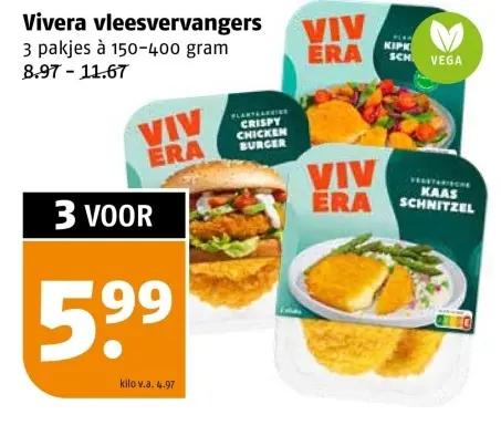 Aanbieding: Vleesvervangers