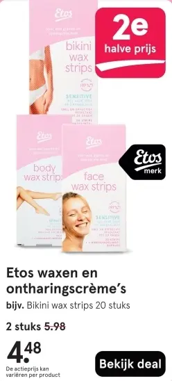 Aanbieding: waxen en ontharingscrème's