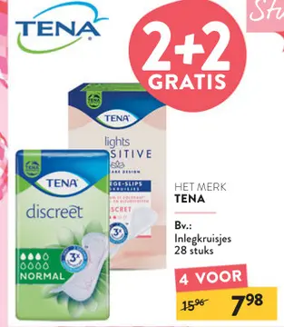 Aanbieding: TENA Inlegkruisjes