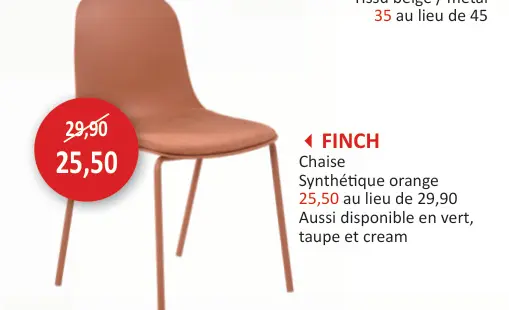 Offre: Chaise