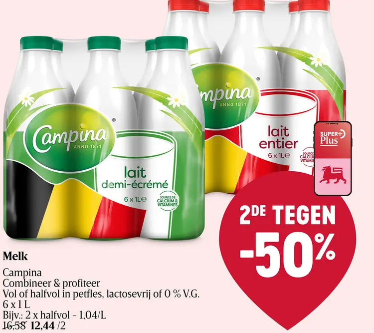 Aanbieding: Melk