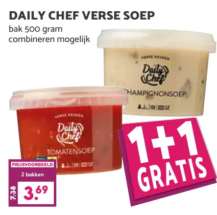 Aanbieding: Verse soep
