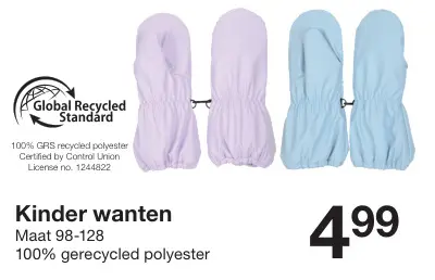 Aanbieding: Kinder wanten