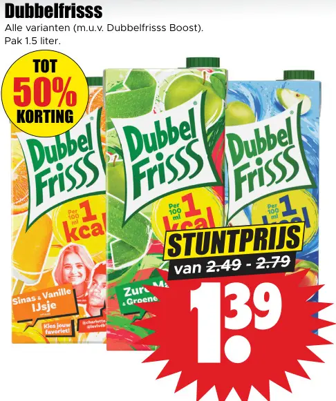 Aanbieding: Dubbelfrisss
