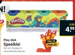 Aanbieding: Play-Doh Speelklei