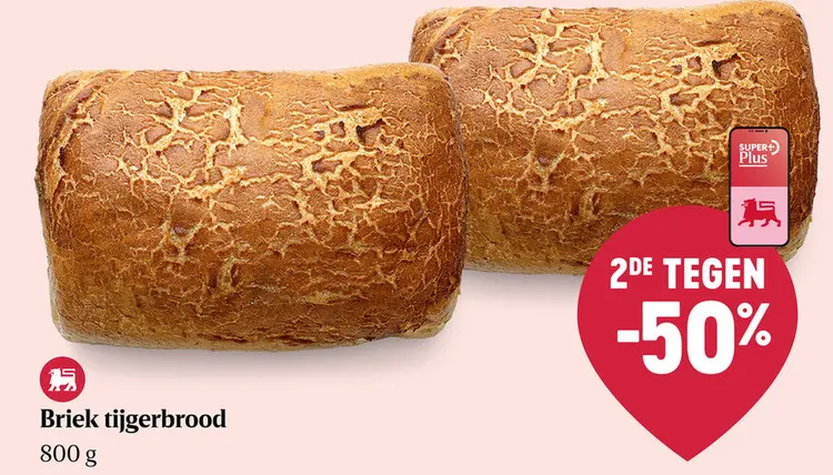 Promotie: Briek tijgerbrood