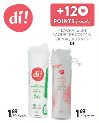 Offre: Cotons Démaquillants