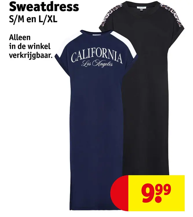 Aanbieding: Sweatdress