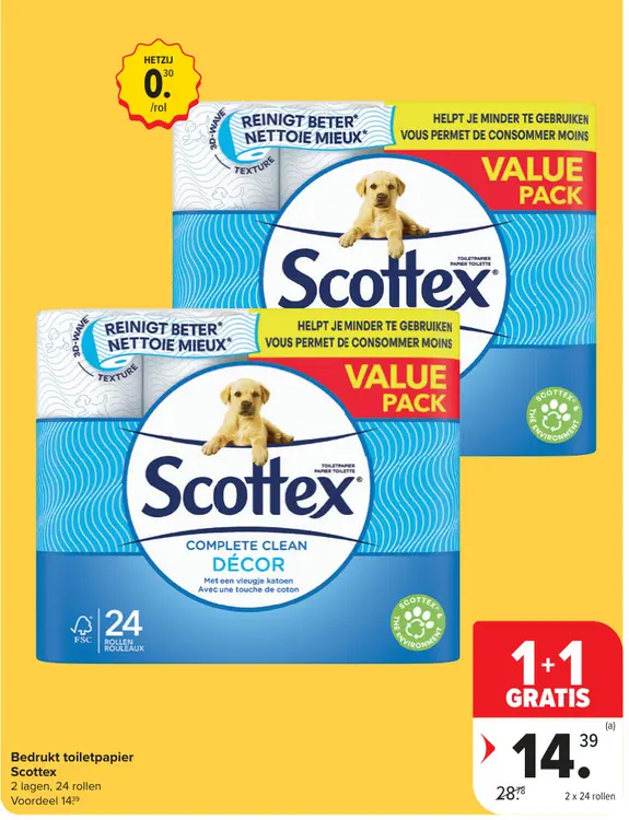 Promotie: Bedrukt toiletpapier