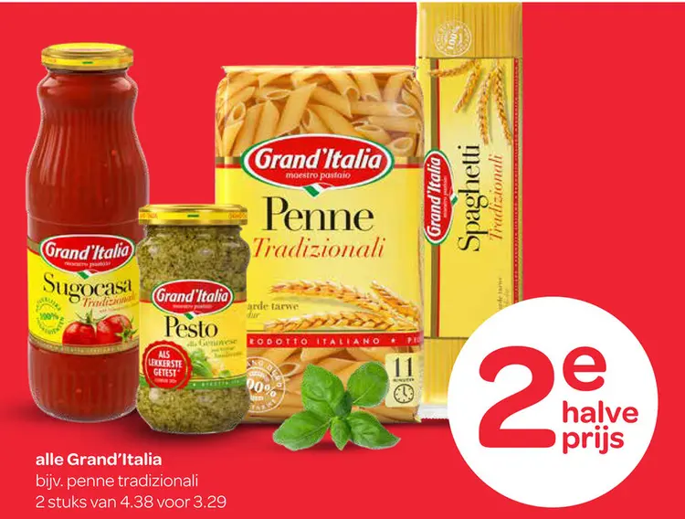 Aanbieding: Grand'Italia Penne Tradizionali