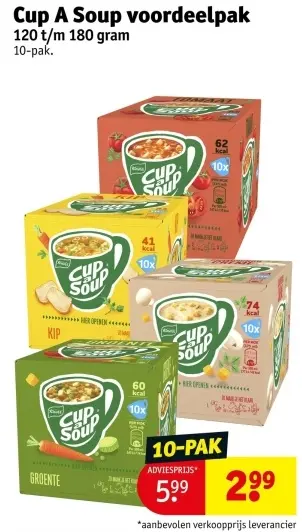 Aanbieding: Cup A Soup voordeelpak