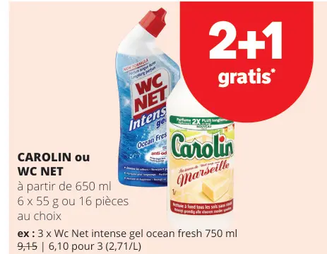 Offre: Intense gel ocean fresh
