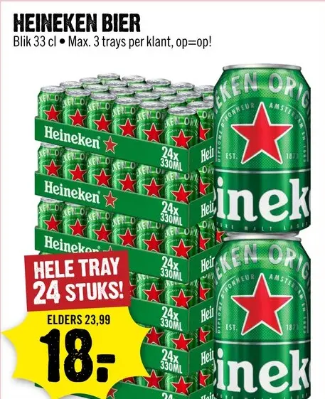 Aanbieding: Heineken Bier